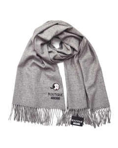 Moschino Boutique Olive Oyl Scarf - Light Grey