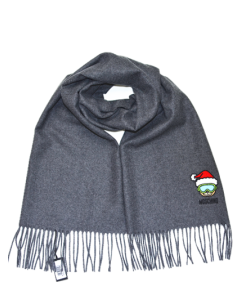 Moschino Toy Bear Ski Mask Scarf - Grey