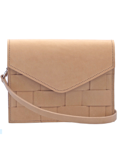 Eduards - Näver Mini Shoulder Bag in Nature Leather