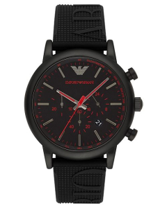 Emporio Armani Matte Black Watch