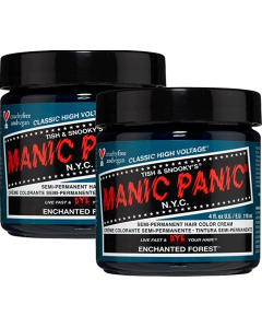 Manic Panic - High Voltage Semi-Permanent Hair Colour Cream - Enchanted Forest (118ml x 2)