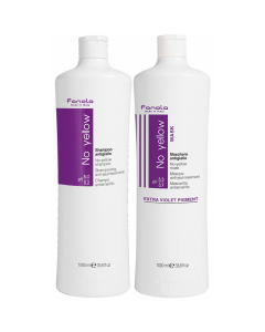 Fanola - No Yellow Mask (1000ml) & No Yellow Shampoo (1000ml)