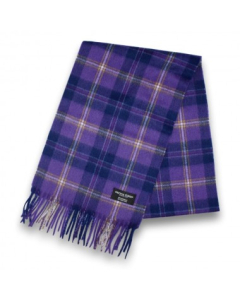 Gretna Green - Tartan Cashmere Scarf in Gretna Gold