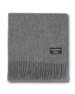 Gretna Green - 100% Lambswool Scarf in Grey