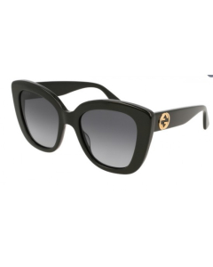 Gucci - GG0327S-001 Women's Sunglasses Black/Grey