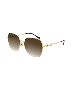 Gucci - GG0882SA-001 Women's Sunglasses Gold/Grey