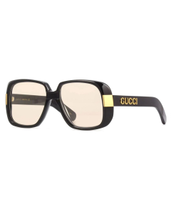 Gucci - GG0318S-006 Women's Sunglasses Black/Yellow