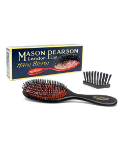 Mason Pearson ‘Handy’ Pure Bristle and Nylon Hair Brush with Cleaning Brush HBBN3