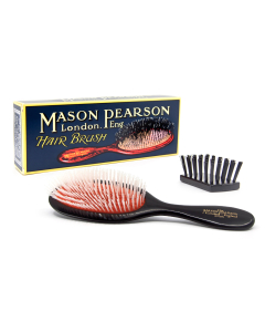 Mason Pearson 'Handy' Nylon Hair Brush with Cleaning Brush HBN3