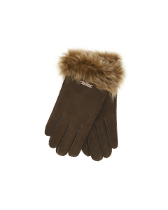 Hortons England Elsefield Sheepskin Gloves - Brown (One Size)