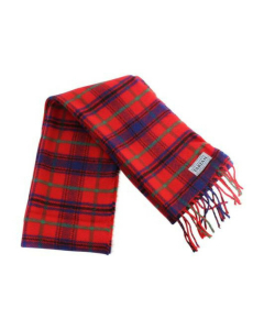 House of Edgar 100% Lambswool Handmade Scarf in MacMurray