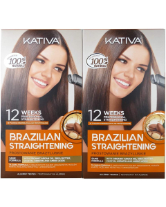 Kativa - Brazilian Straightening Kit Duo Pack