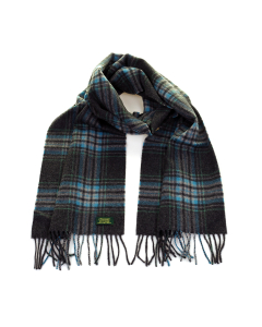 Glencroft 100% Cashmere Premium Scarf - Yorkshire Dales (Grey/Blue)