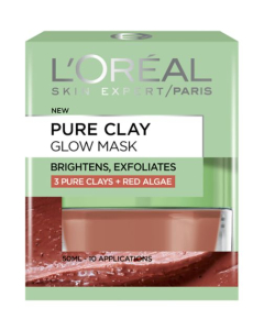 L'Oréal Pure Clay Glow Mask - 50ml