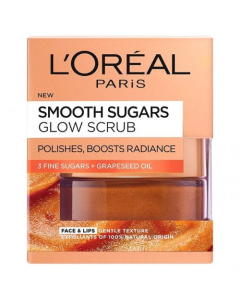 L'Oréal Smooth Sugars Grapeseed Glow Scrub - 50ml