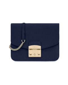 Furla Metropolis S Crossbody in Navy Blue