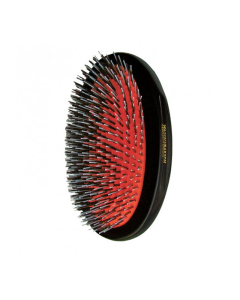 Mason Pearson 'Popular' Bristle & Nylon Military Brush with Cleaning Brush