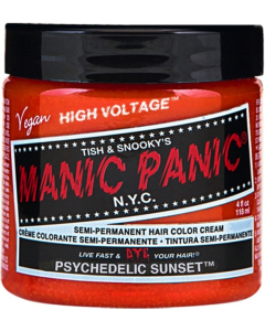 Manic Panic - High Voltage Semi-Permanent Hair Colour Cream - Psychedelic Sun Orange (118ml)