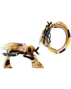 Pasotti Luxury Bee Bracelet - Black/Yellow