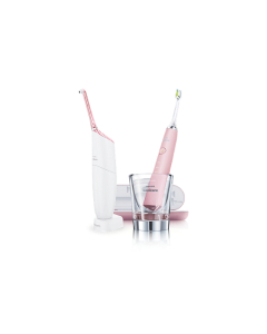 Philips Sonicare DiamondClean Toothbrush and Airfloss Bundle - Pink