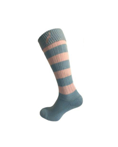 Hortons Ladies Long Sock Candyfloss Stripe