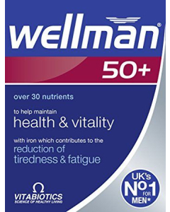 Vitabiotics Wellman -  50+ 30 Tablets