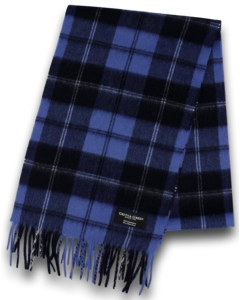 Gretna Green - Cashmere Scarf Ramsay Blue Ancient Tartan