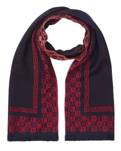 Versace Wool Scarf - Red