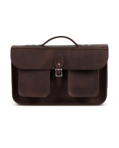 Gweniss Jude Briefcase - Premium Vintage Brown
