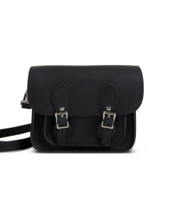 Gweniss Freya Mini Satchel - Premium Vintage Black