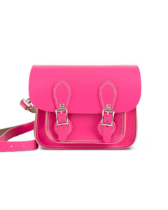 Gweniss Freya Mini Satchel - Bright Pink