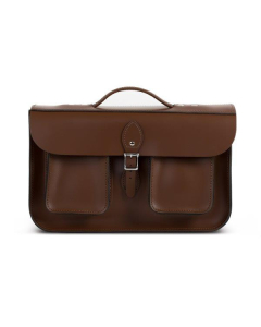 Gweniss Jude Briefcase - Dark Brown