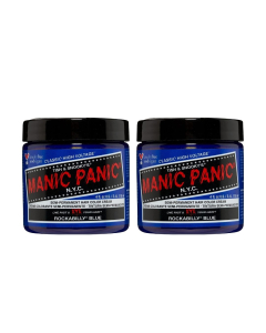 Manic Panic - High Voltage Semi-Permanent Hair Colour Cream - Rockabilly Blue (2x118ml)