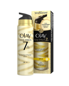 Olay Total Effects 7 in1 Anti-Ageing Moisturiser and Serum Duo - 40ml