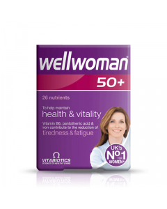 Vitabiotics Wellwoman - 50+ Health & Vitality 30 Tablets