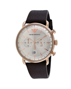 Emporio Armani Men's Rose Gold Tone Chronograph Watch
