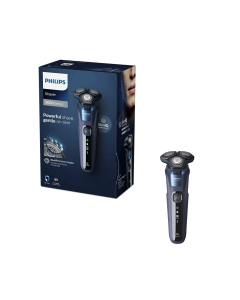 Philips - Series 5000 Wet & Dry Midnight Blue Electric Shaver S5585/30 w/ Pouch