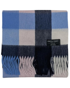 Gretna Green - Pastel Black Cashmere Scarf