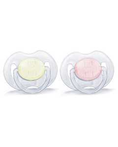 Philips - Classic Soother Translucent Lemon Pink