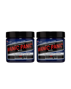 Manic Panic - High Voltage Semi-Permanent Hair Colour Cream - Shocking Blue (2x118ml)