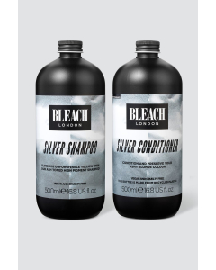 Bleach London Silver Shampoo & Conditioner Duo (500ml)