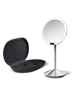 simplehuman Rechargeable Mirror ST3004 - Stainless Steel (12cm)