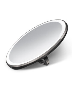 simplehuman Rechargeable Compact Mirror - Black (10cm)