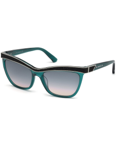 Swarovski Women Sunglasses - Aquamarine/Black