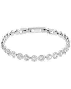 Swarovski Angelic Bracelet, White, Rhodium Plating
