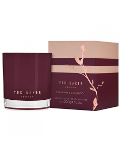 Ted Baker - Pink Pepper & Cedarwood Candle (200g) 