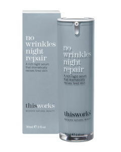 This Works 'No Wrinkles' Night Repair Serum - 30ml