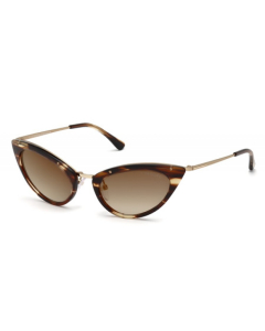 Tom Ford 'Grace' Sunglasses - Havana Print