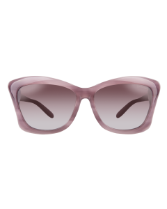 The Tom Ford FT0280 Lana offers a chic, retro-inspired look with a modern touch. These stylish sunglasses feature a sleek butterfly design with subtle wrap-around contour in a marbled purple finish.Lilac gradient lenses complement the frames, along with t