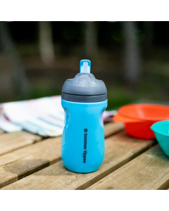 Tommee Tippee - Insulated Straw Toddler Cup - Blue